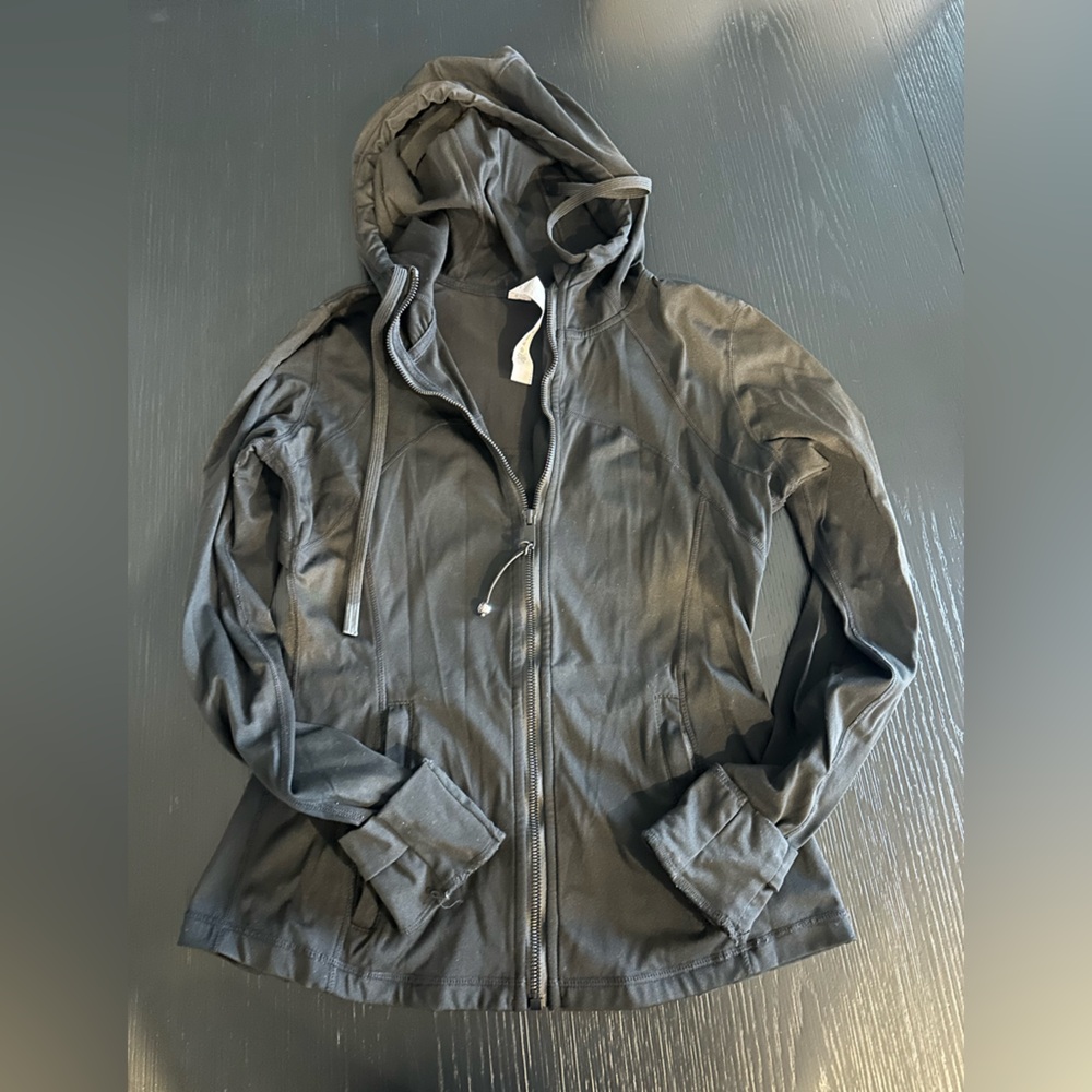 lululemon athletica black Hooded Jacket